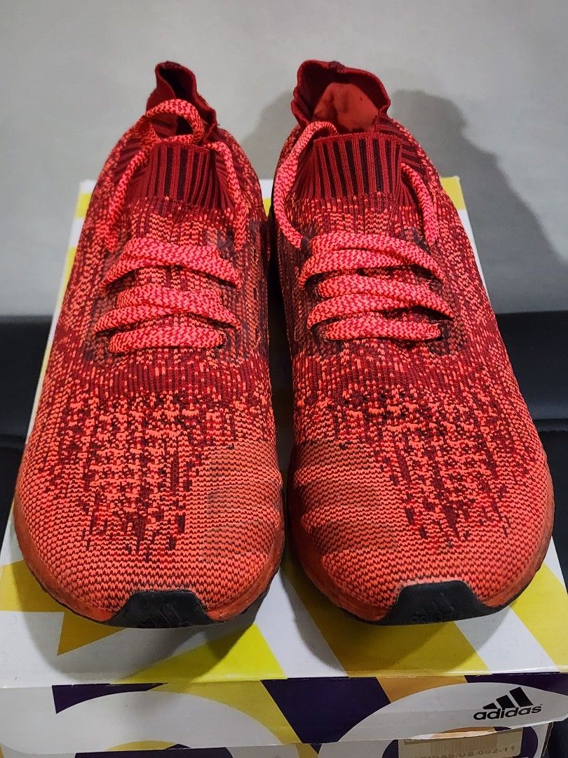 Adidas ultra boost top uncaged triple red