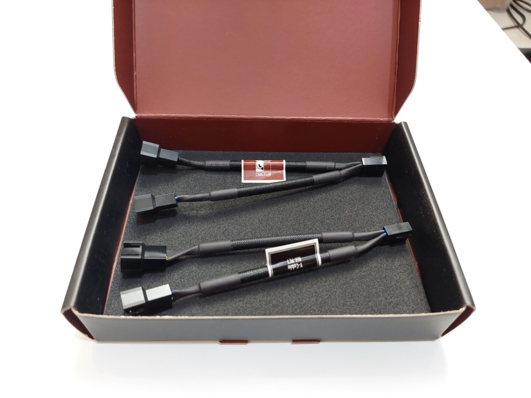 Noctua 4 Pin Fan Splitter Y Cable NASYC1 on Carousell