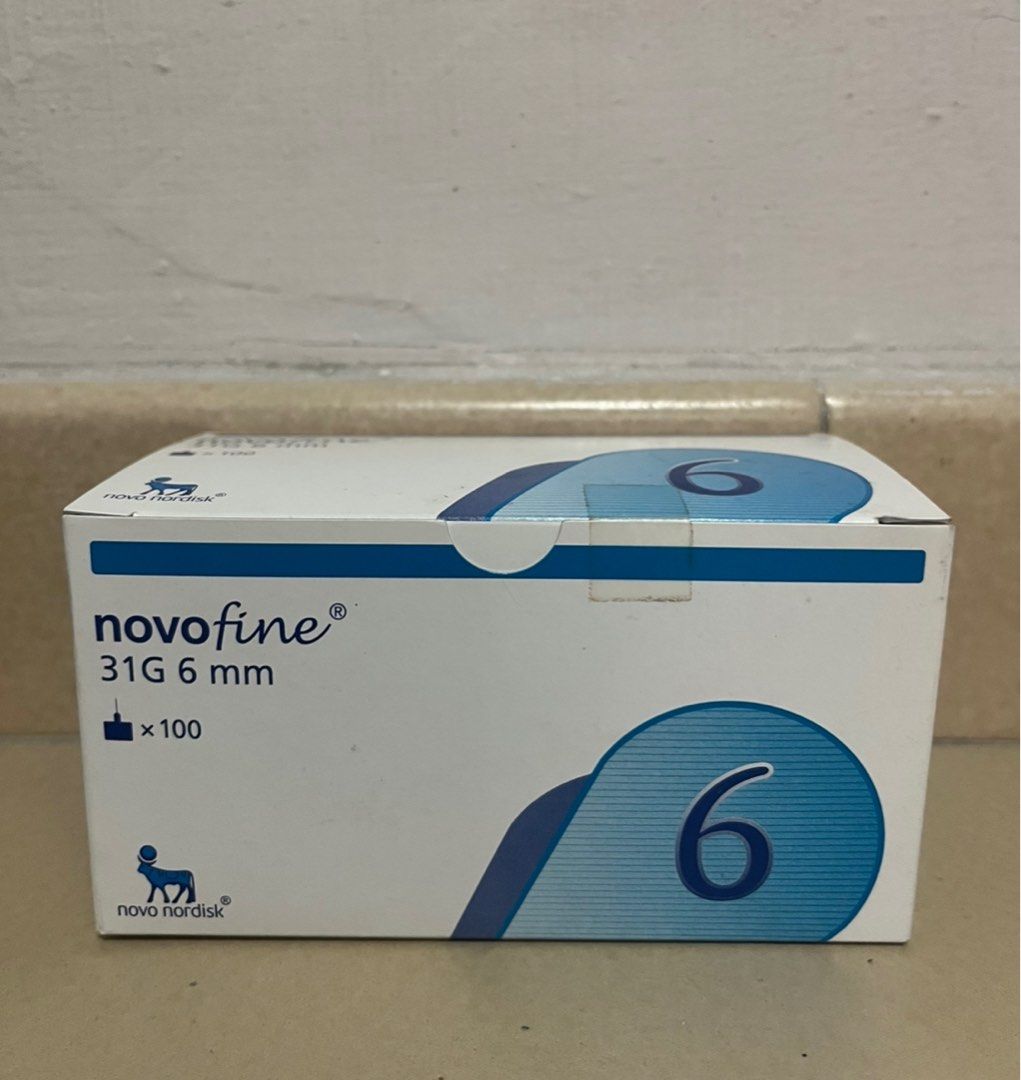 NOVO NORDISK NovoFine Pen needles 32G x 6mm 100 pcs