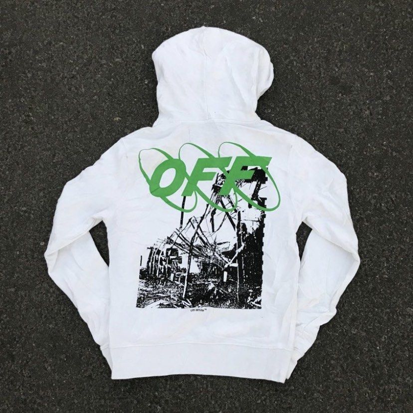 Off white 2025 ruined factory hoodie