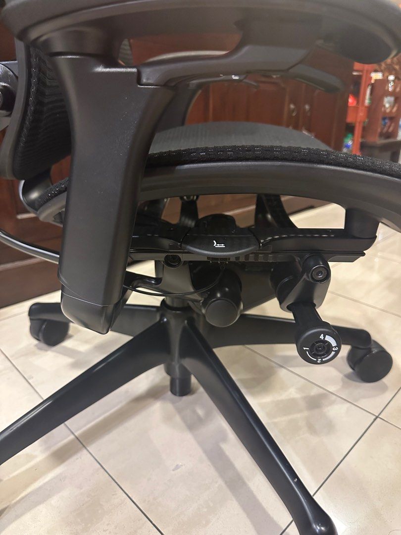 Okamura Contessa Herman Miller Equivalent Office Ergonomic Chair Black