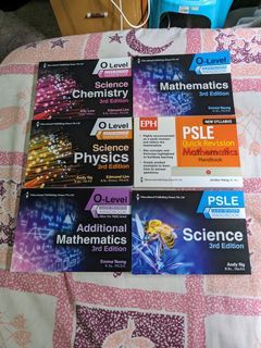 O-level and PSLE revision books