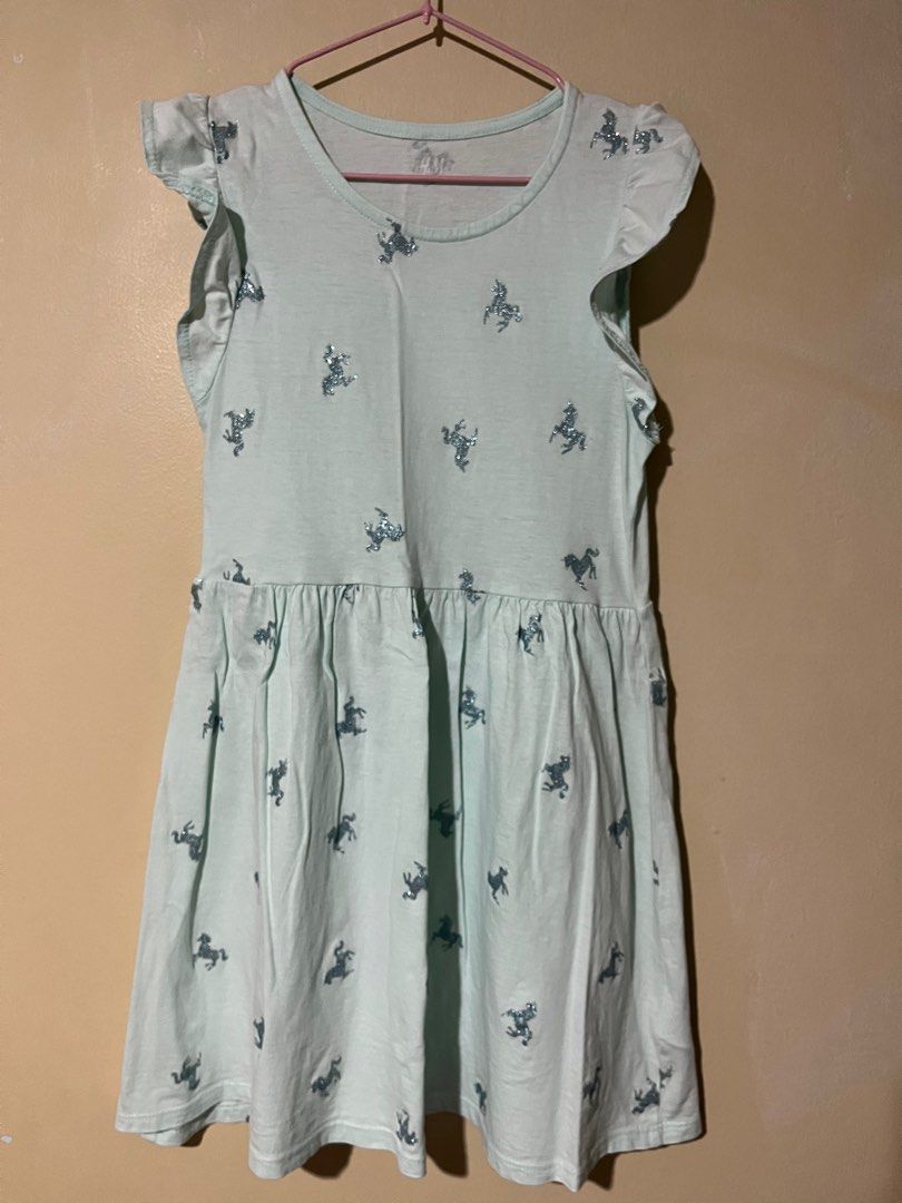 Original H M Basic Organic Cotton Dress for Kids Babies Kids