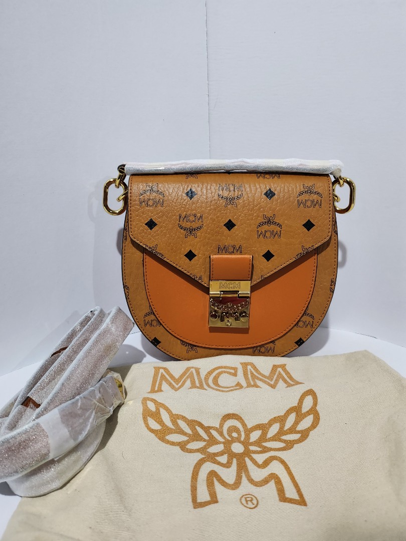 MCM Patricia Visetos Saddle Bag - ShopStyle