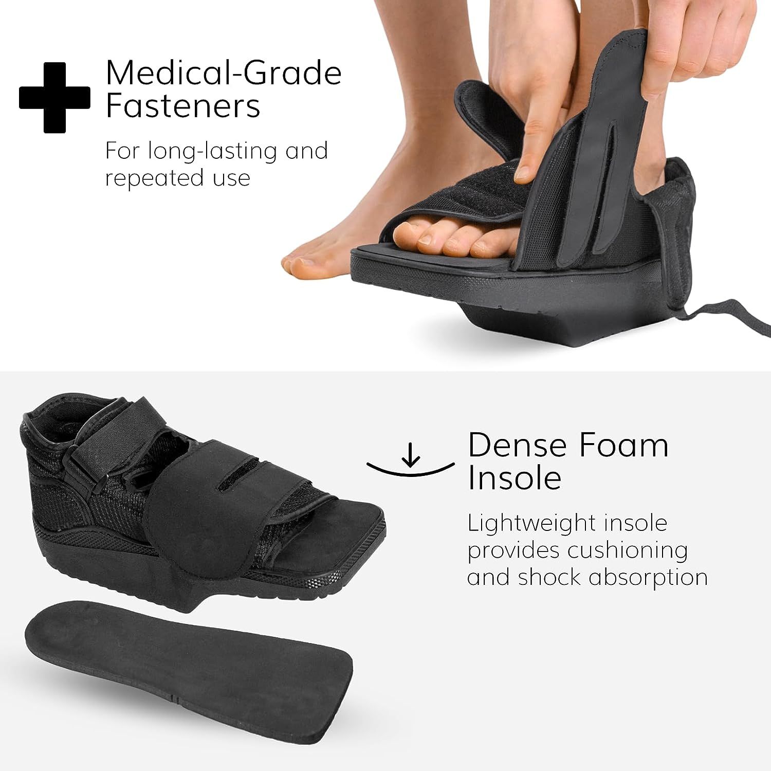Orthowedge Forefoot OffLoading Healing Shoe NonWeight Bearing