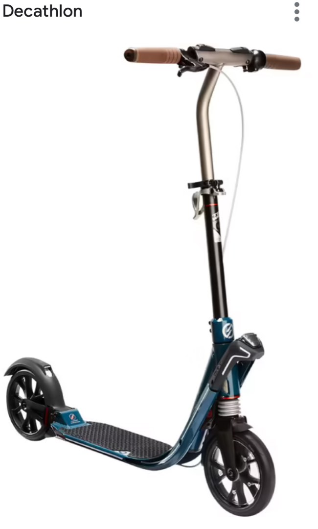 Trottinette adulte Oxelo Town Easyfold 9 Rose - Sport & Plein air
