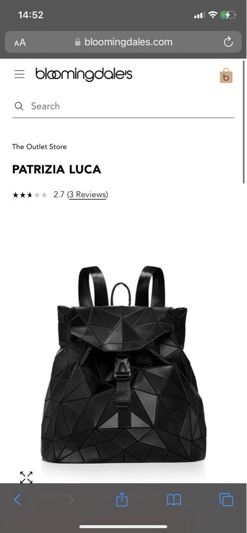 Patrizia Luca Geometric Bag Backpack