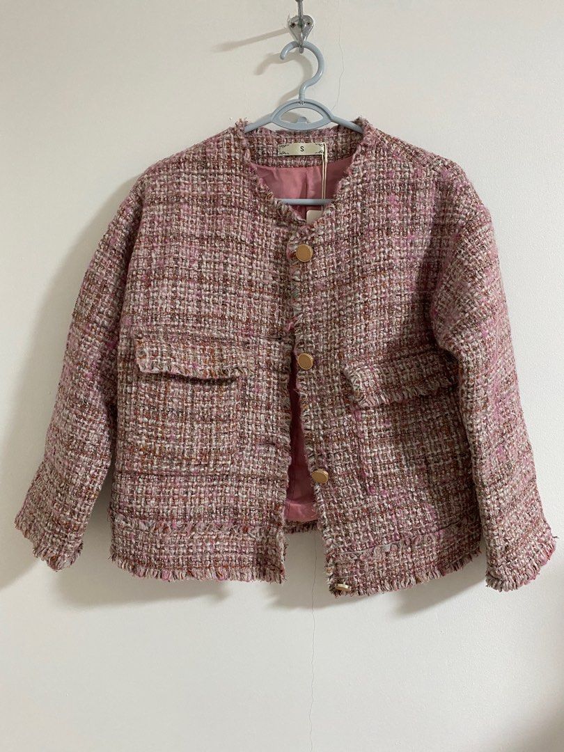 Cheap tweed jackets womens on sale