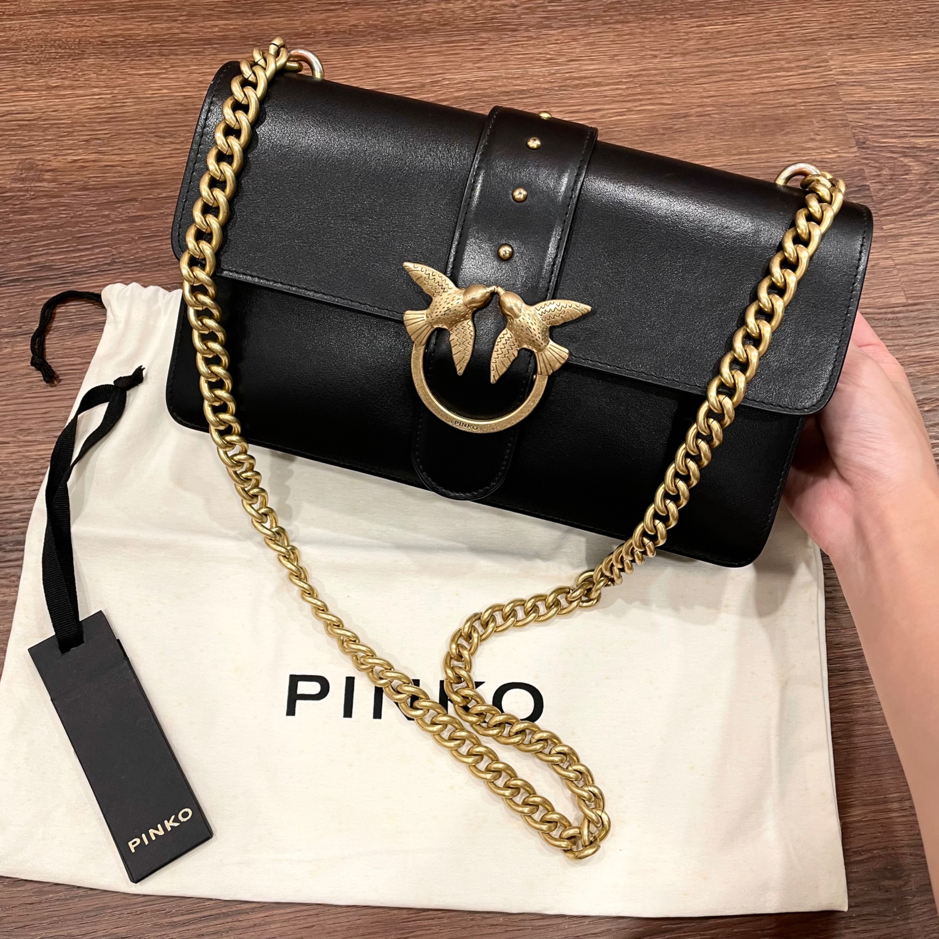 PINKO Classic Bag Black