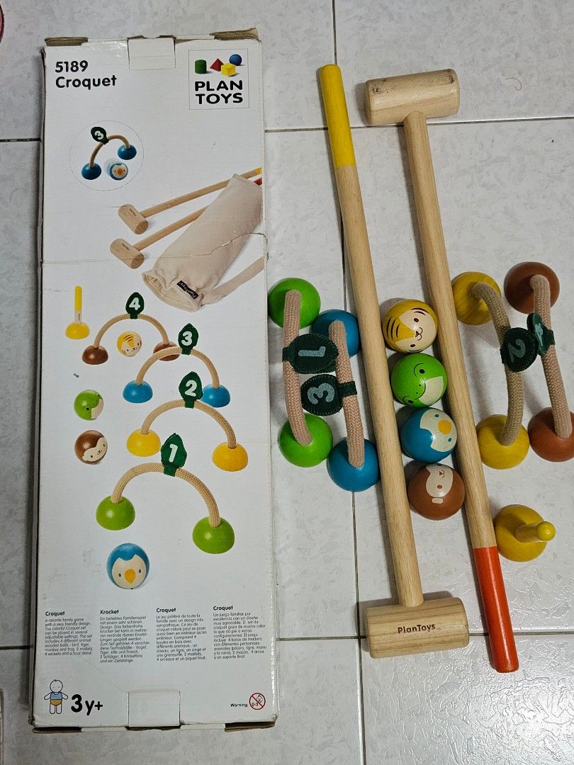 Plan toys croquet set shop
