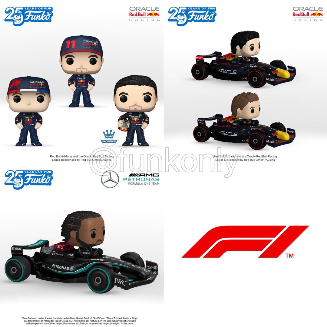 Funko Pop Vinyl: Formula One - Lewis Hamilton - Mercedes-Benz