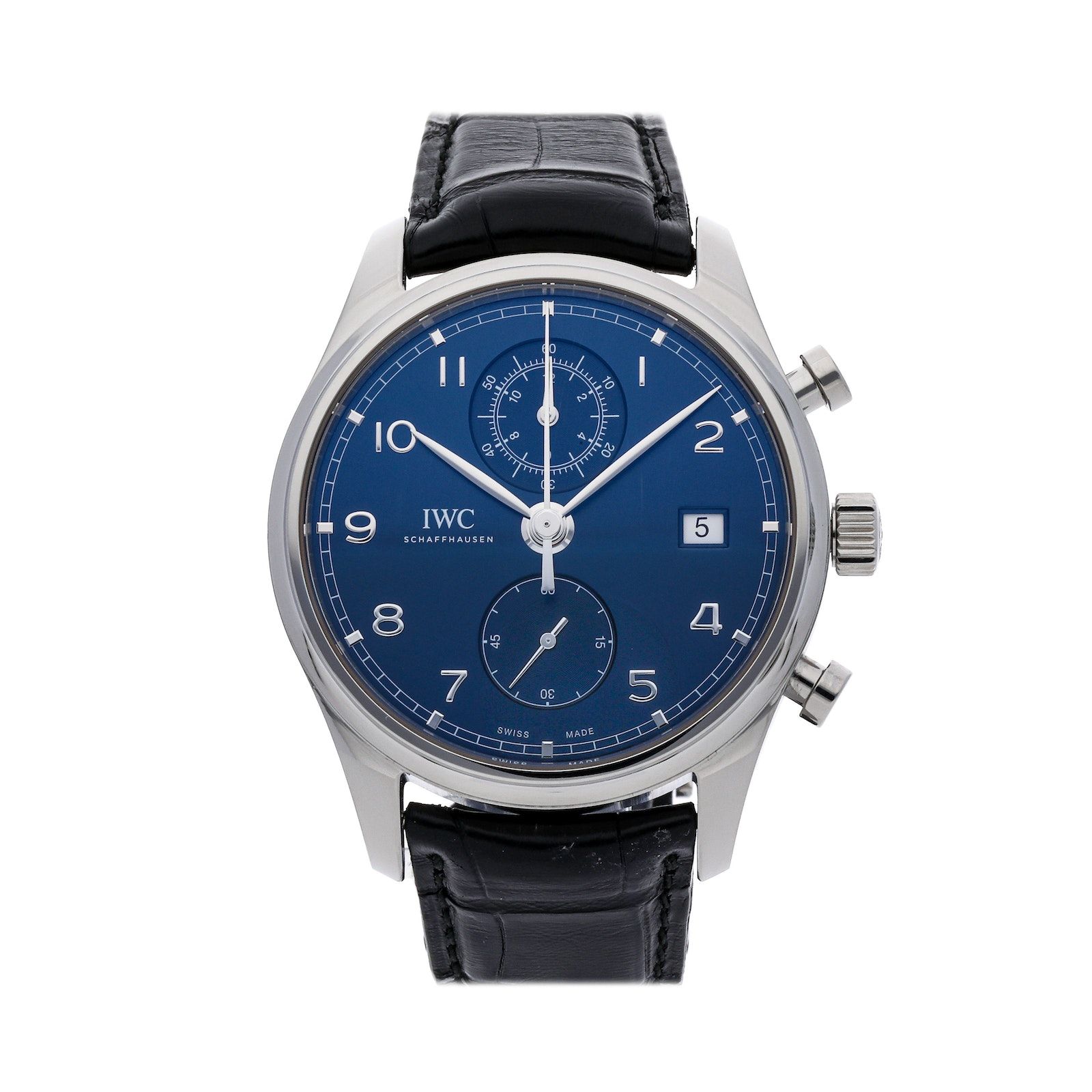 Pre Owned IWC Portugieser Chronograph Classic IW3903 03 Luxury