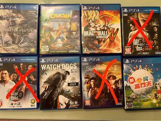 PS4 二手 Games 散放/全放