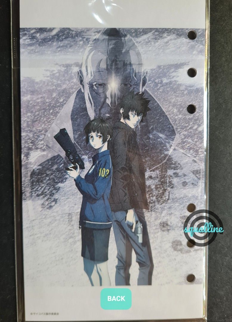 Psycho-Pass: Providence - Mini Pamphlet (Category: Comics & Manga) located in Pasig City. Submitted by squalline (Listing ID 1253436412, Image 2). Description: - official Psycho-Pass merch - This mini pamphlet was distributed during the movie screening in Japan. - It contains character sketches and setting photos. - sealed, brand new. The opened pamphlet in the photo is my copy. #psychopass #providence #kogami #shinya #tsunemori #akane #ginoza #n
