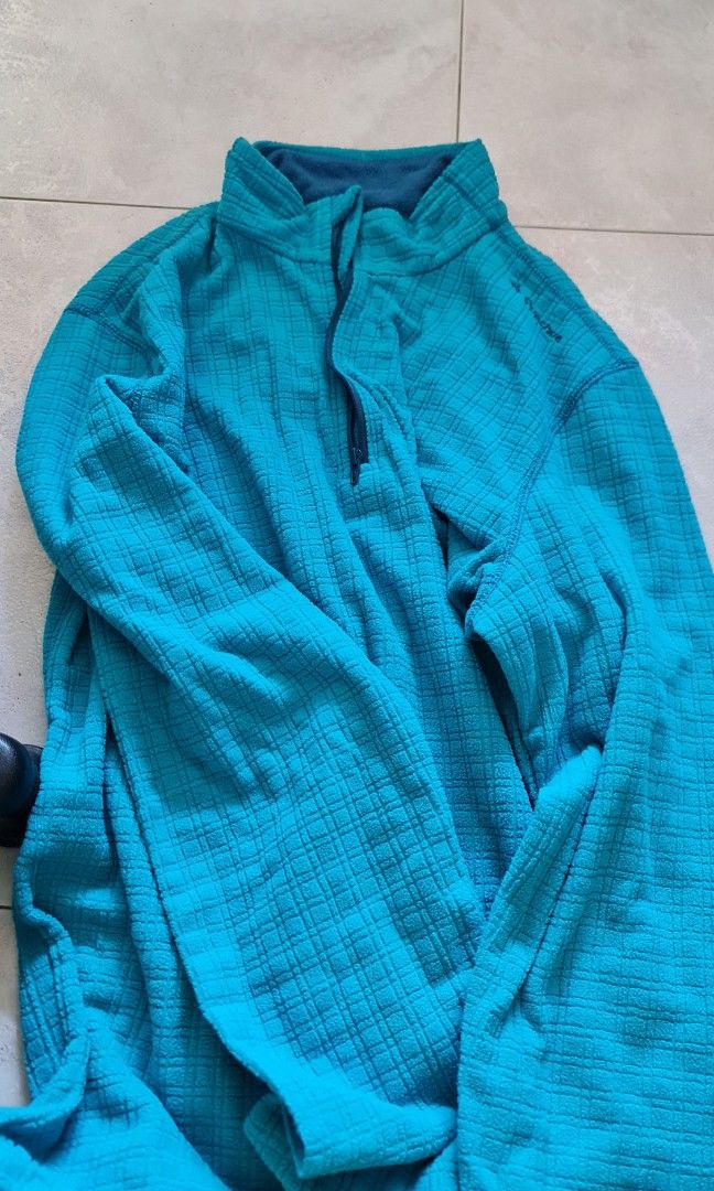 Quechua fleece sweater Decathlon half zip