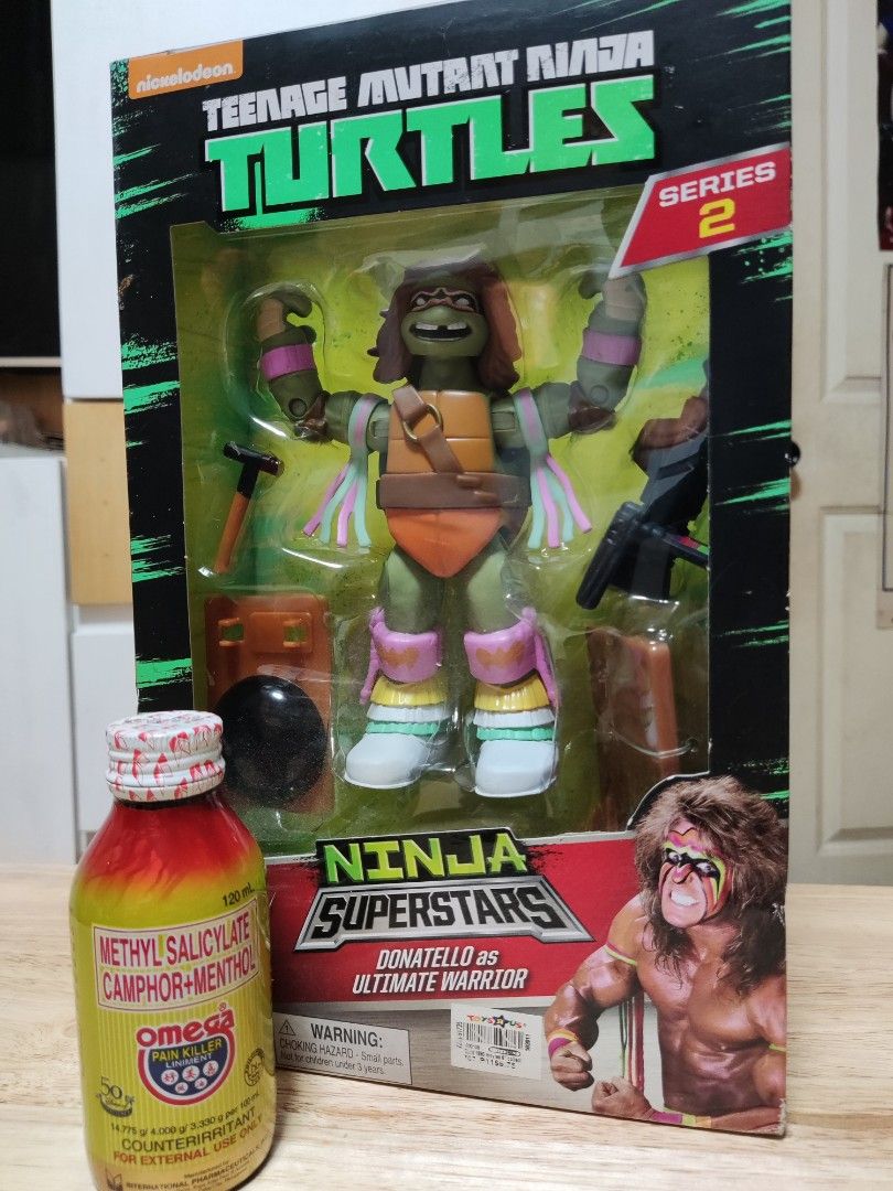 Rare WWF Turtles Ultimate warrior Undertaker (Category: Figurines & Statues) located in Mandaluyong City. Submitted by thefilipinopicker (Listing ID 1253413826, Image 2). Description: 2,500 each.