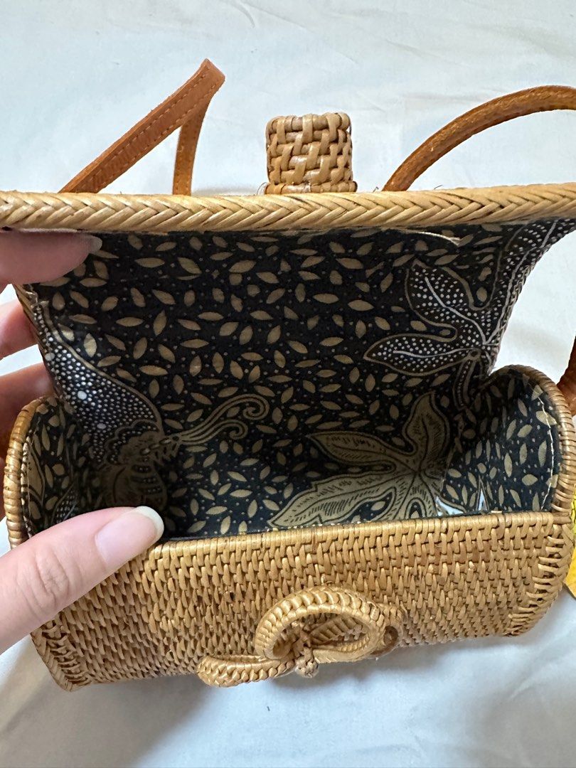Rattan beach clearance bag
