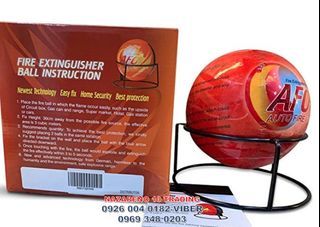 red fire ball extinguisher