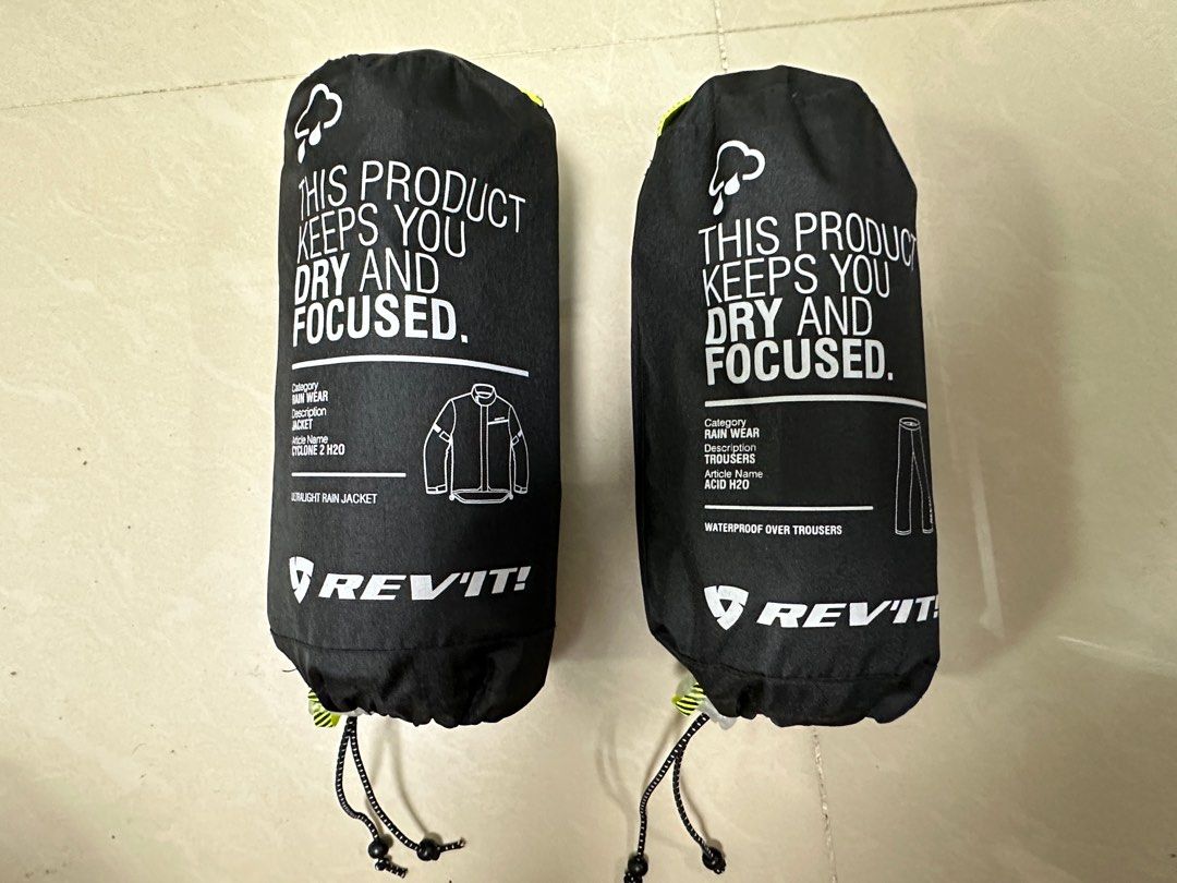 Rev it Cyclone 2 H2O Rain jacket Rain wear