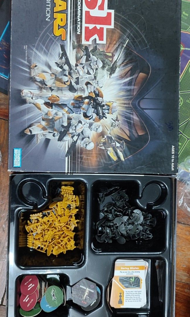 Risk Star Wars The Clone Wars Edition Game, Hobbies & Toys, Toys ...