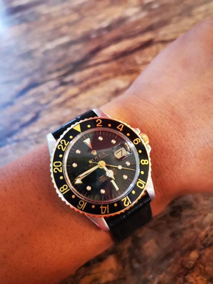 Rolex 1675 hotsell nipple dial