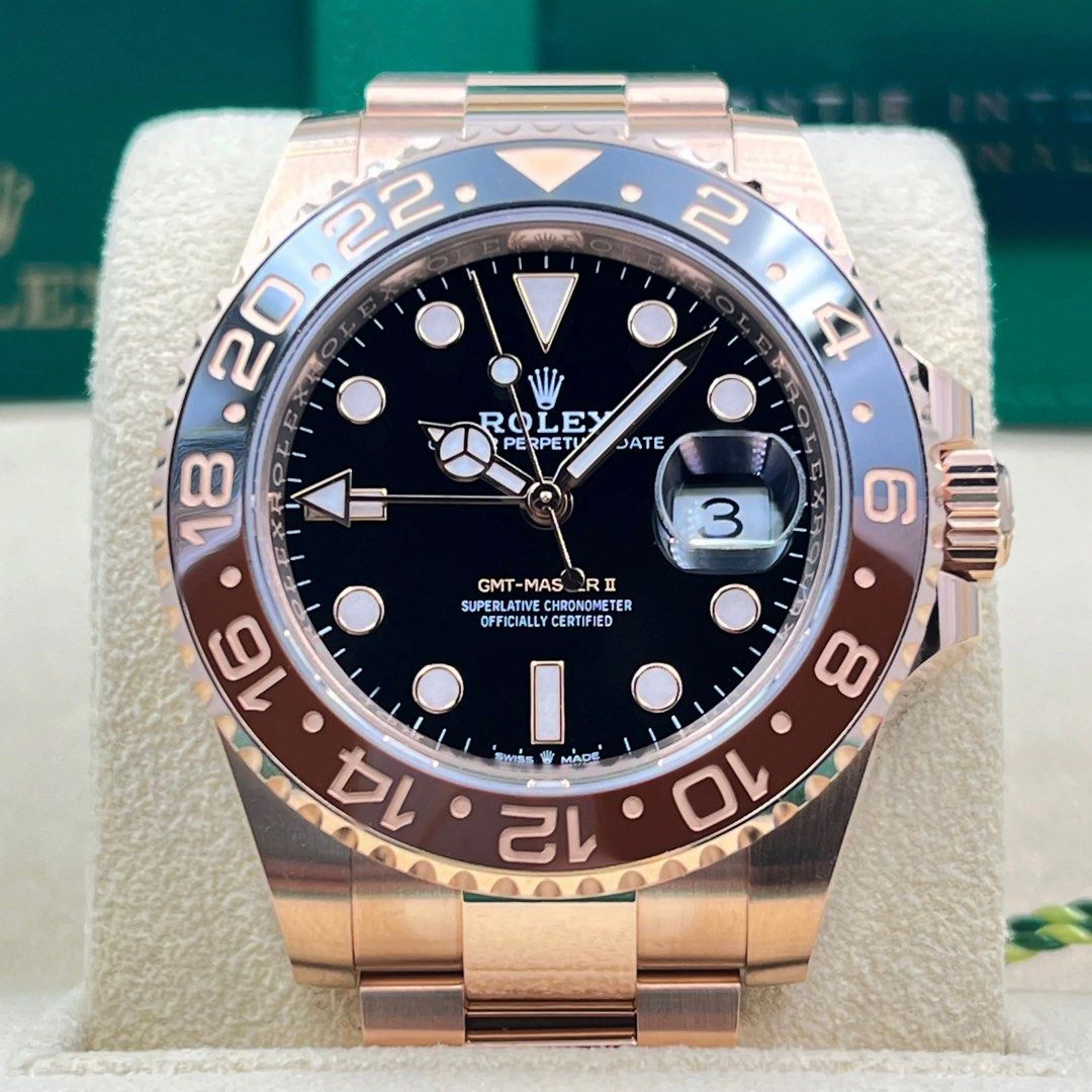 Gmt master ii hot sale root beer everose