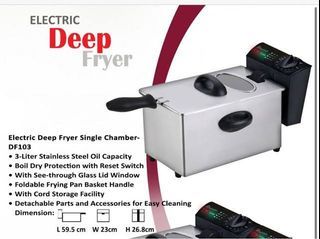 Rossetti Electric Deep Fryer