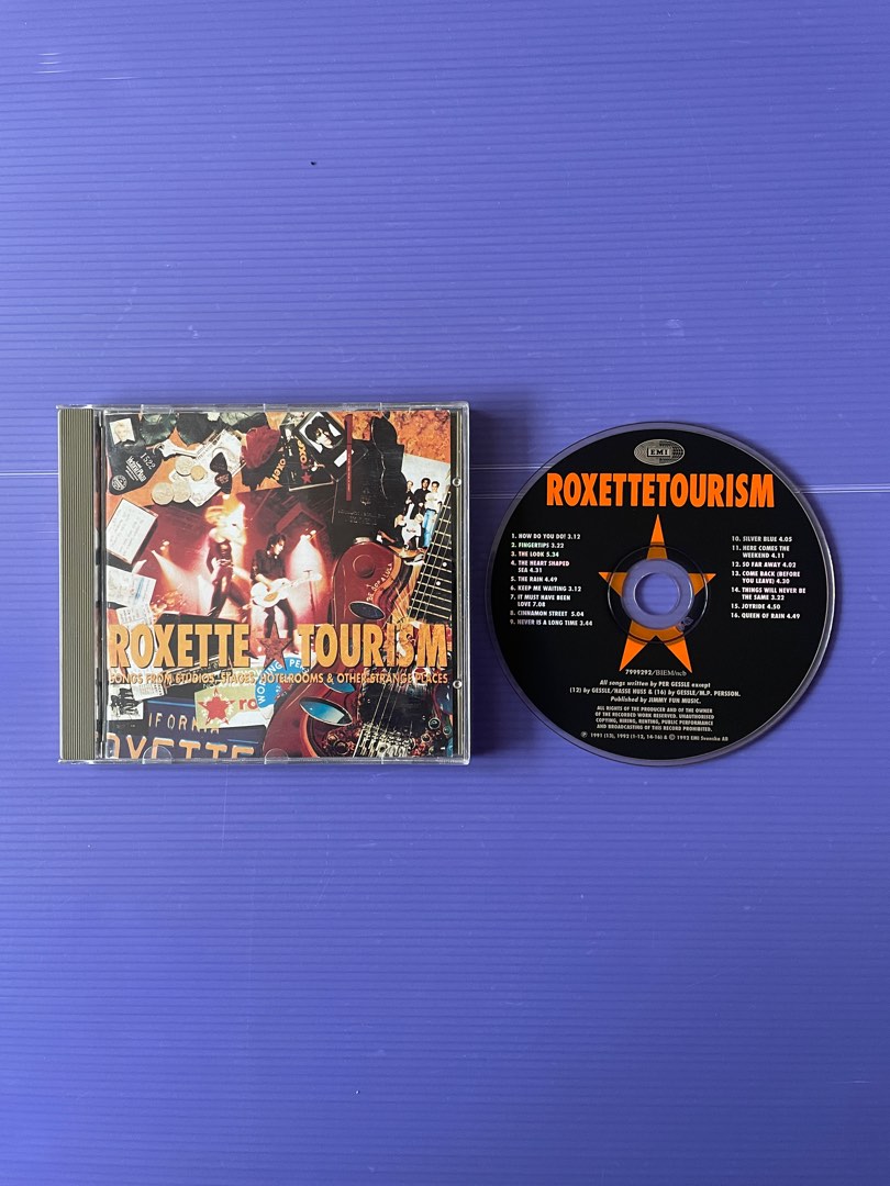 Roxette Tourism Album CD, Hobbies & Toys, Music & Media, CDs & DVDs on