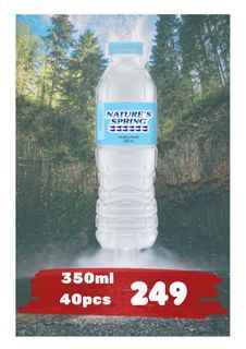 12.12. MEGA SALE: Nature Spring Mineral water 350ml