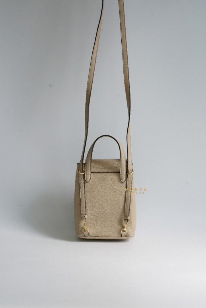 Salvatore Ferragamo Gancini Logo-Plaque Mini Backpack (Category: Luxury Bags & Wallets) located in Taguig. Submitted by pursemaison (Listing ID 1253491393, Image 2). Description: Salvatore Ferragamo Gancini Logo-Plaque Mini Backpack ✨ Php 35000 *Additional 4.4% for straight credit card payments *Available for 3 months layaway with 1% interest per month *BDO credit card up to 36 mos & Citibank credit card up to 24 mos (with interest) CONDITION: Li