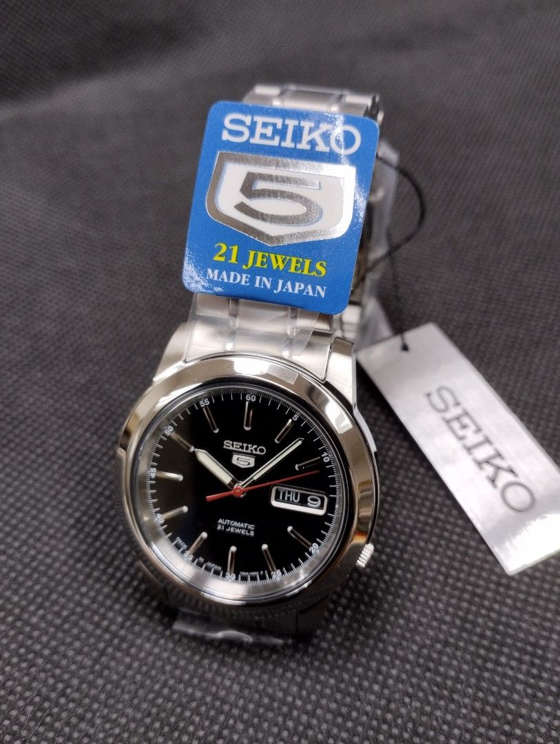 SEIKO 5 SNKE53J1 Automatic 7S26 Black dial Made In Japan 5 Carousell