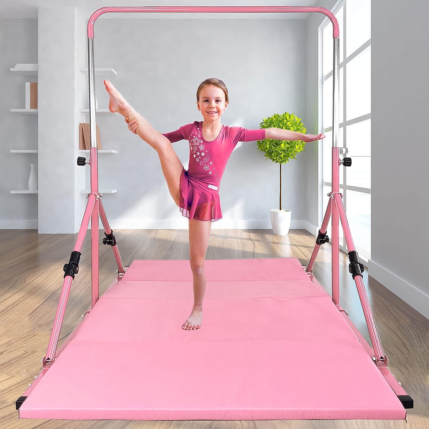 Gym Flooring For Home Gym PreGymnastic Folding