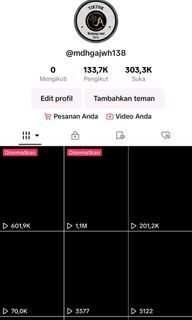 Sell ​​tiktok account