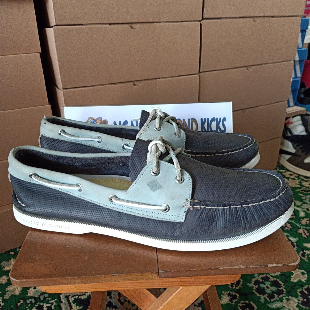 Sepatu Loafers Sperry Kulit Size 49 1/2 (Mens 15)