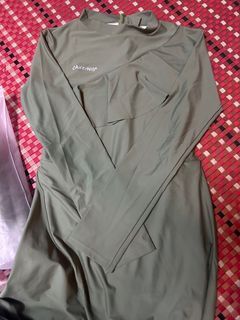 SERENA SWIMWEAR & KAFTAN ( IN GREEN )