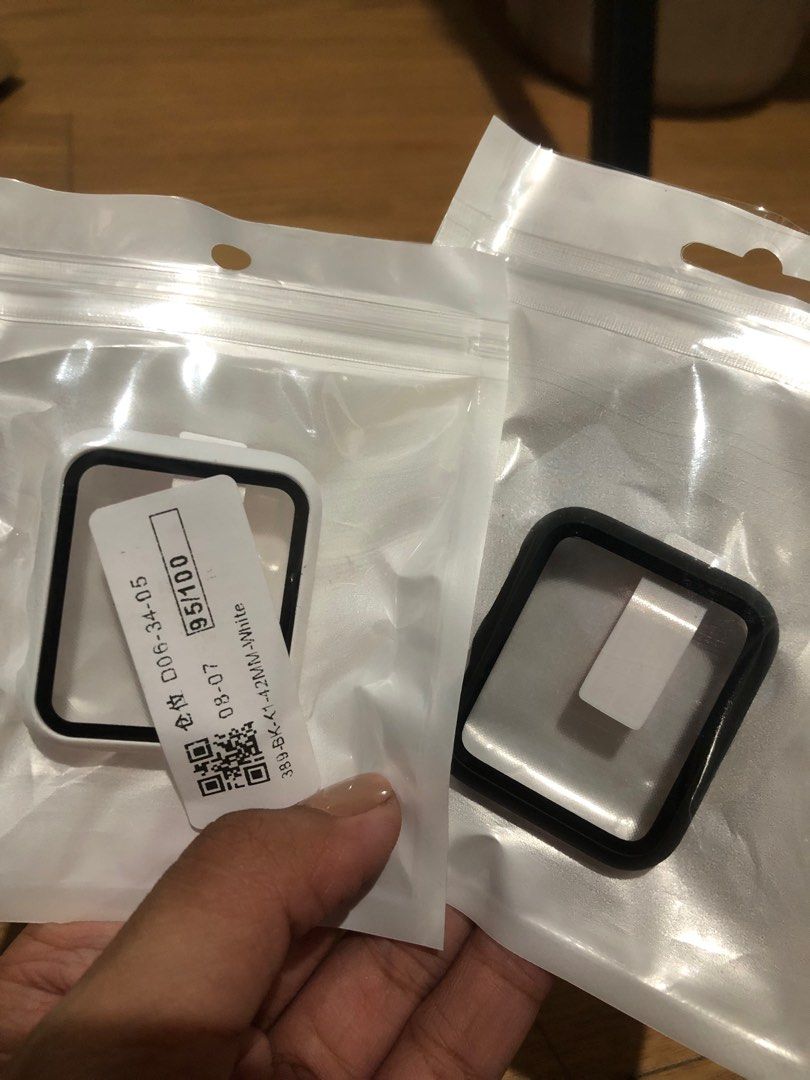 Take All (6pcs) Smart Watch Full Screen Cover Protector Bumper Case (42mm) (Category: Wearables & Smart Watches) located in Dasmarinas. Submitted by kheith_declutter (Listing ID 1253355488, Image 3). Description: RFS: bought the wrong size, my watch is 45mm Never used (specially the hard cases, just tried the jelly cover and it doesn't fit) Take All Smart Watch Cases (42mm) for ✨P199✨ (+shipping) Original prices: Clear Jelly 360 - P29 Clear Jelly
