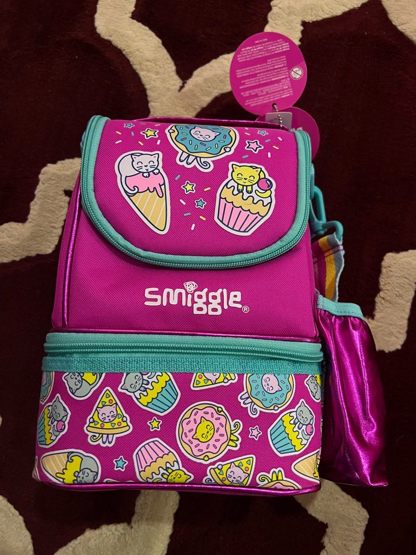 Smiggle lunch bag cantik murah