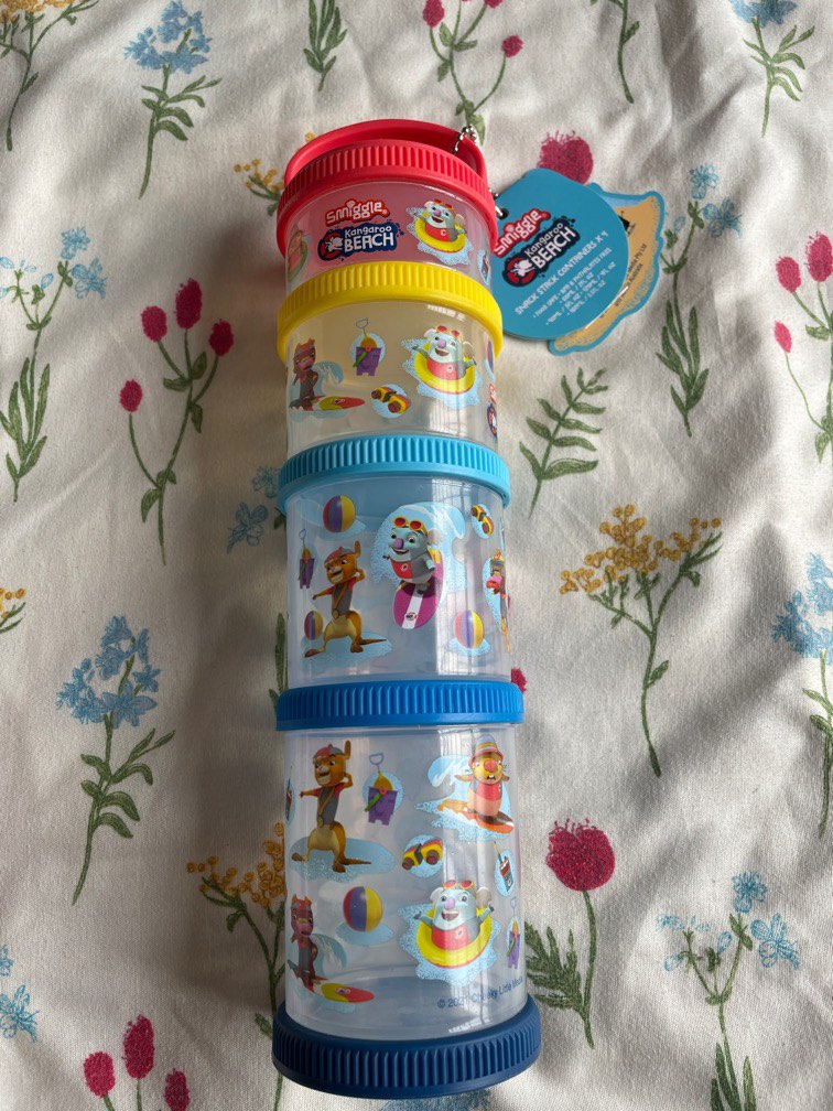 Smiggle Snack Stack Containers, Babies & Kids, Nursing & Feeding