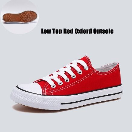 Red canvas shoes mens outlet