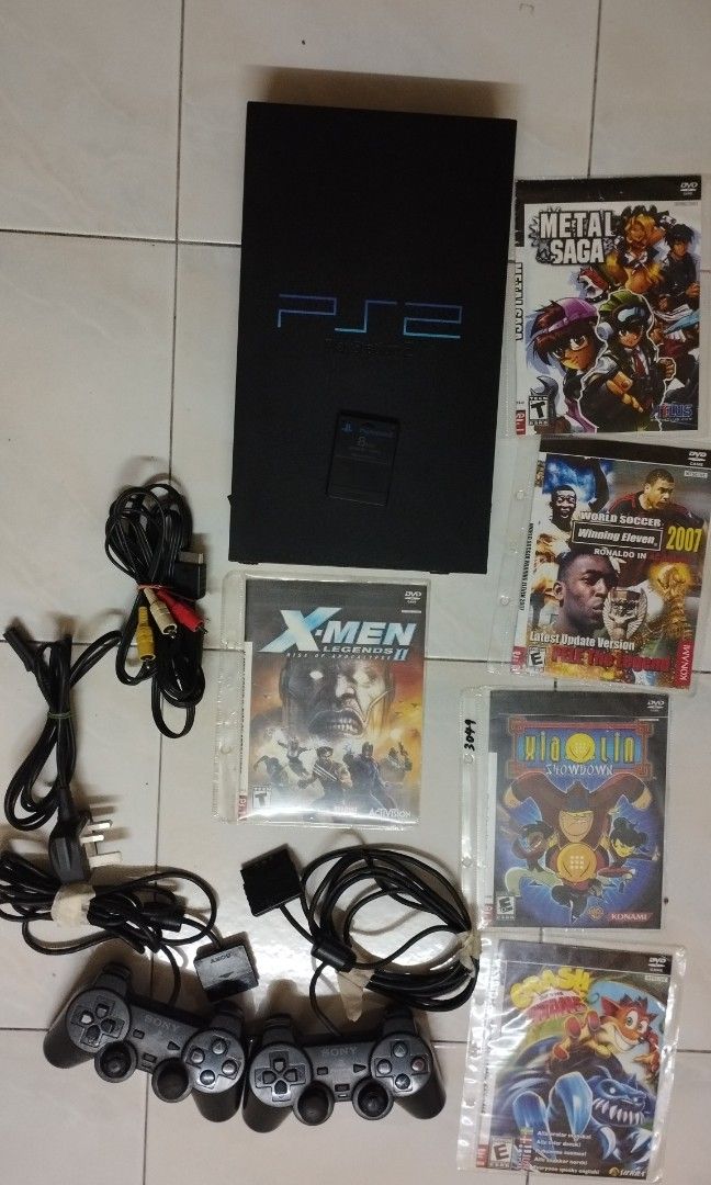 SONY PLAY STATION 2 PS2 FAT MODEL
