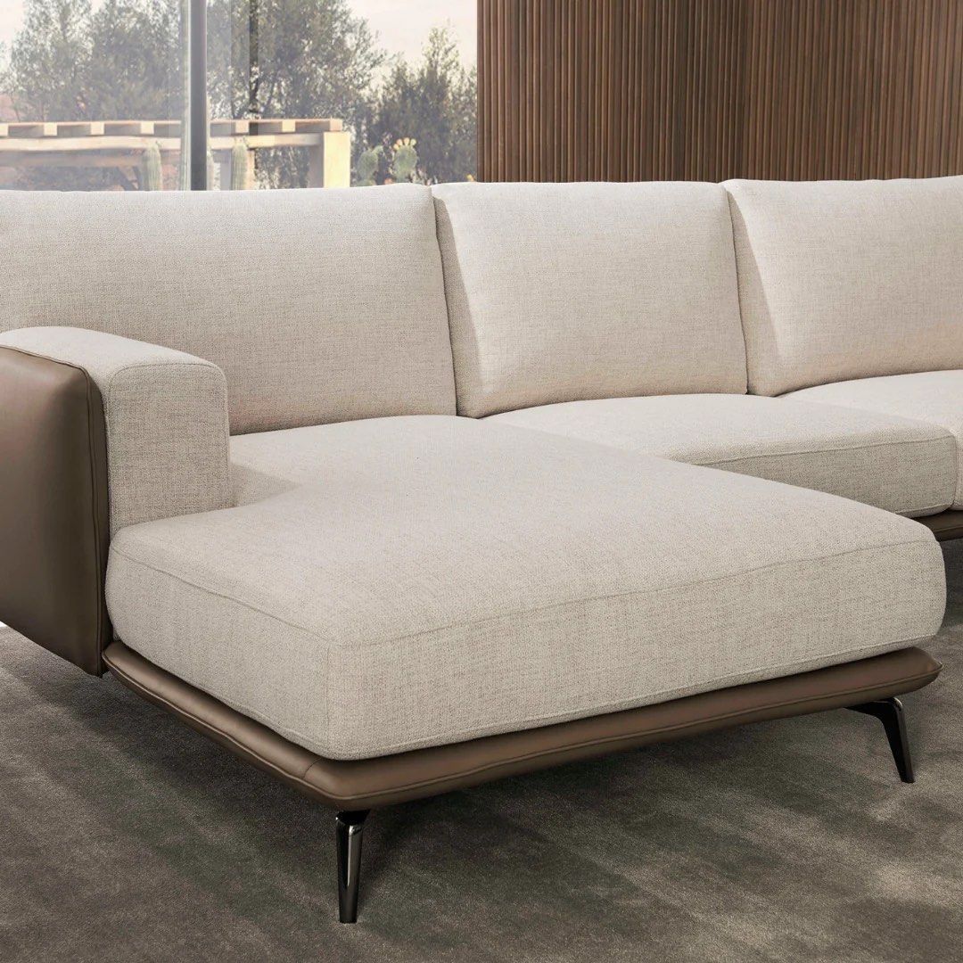 Sophie modern outlet grey sofa