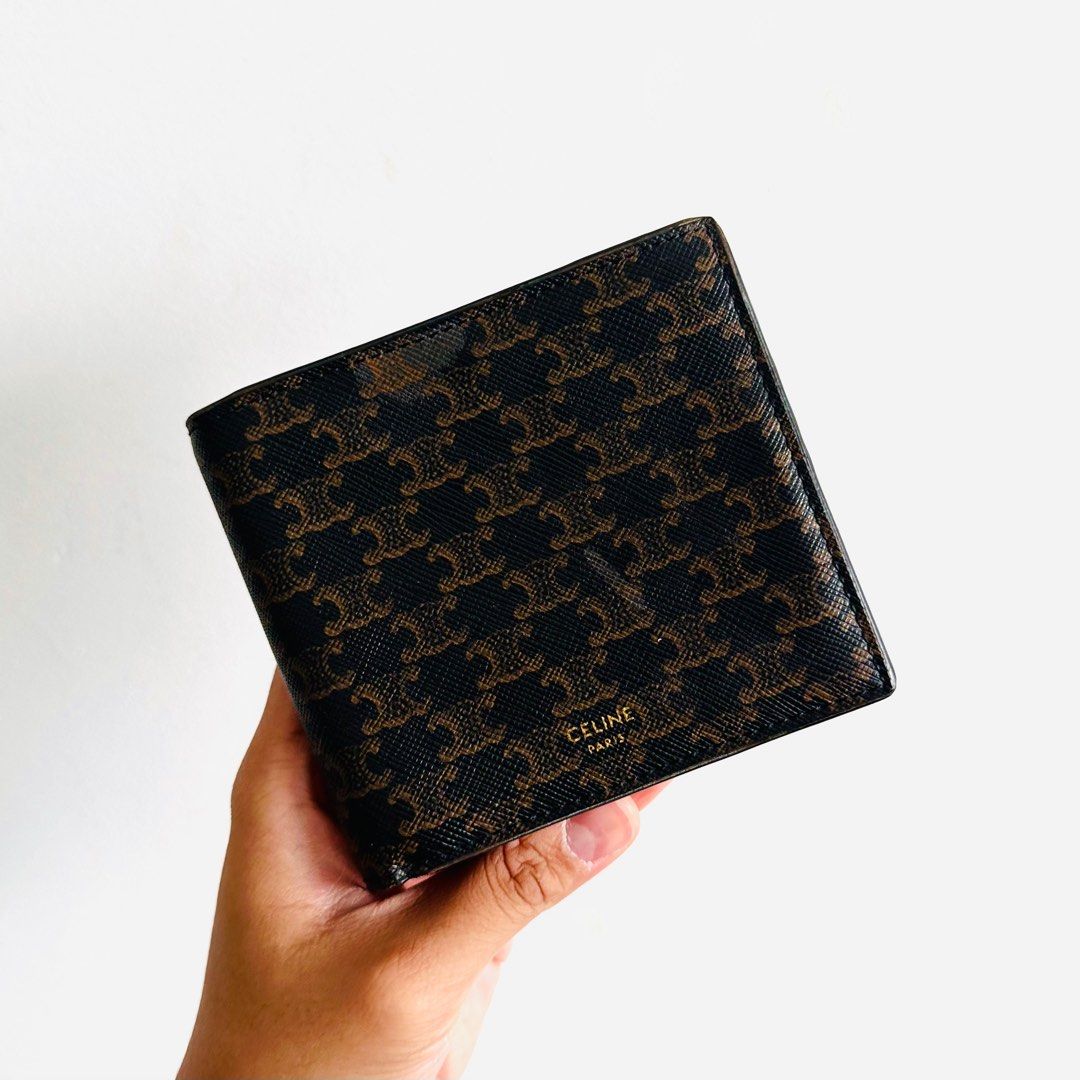 Celine monogram wallet on sale