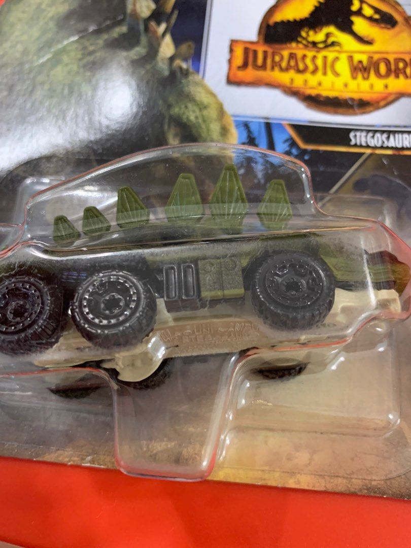 Stegosaurus Hot Wheels Character Cars Jurassic World