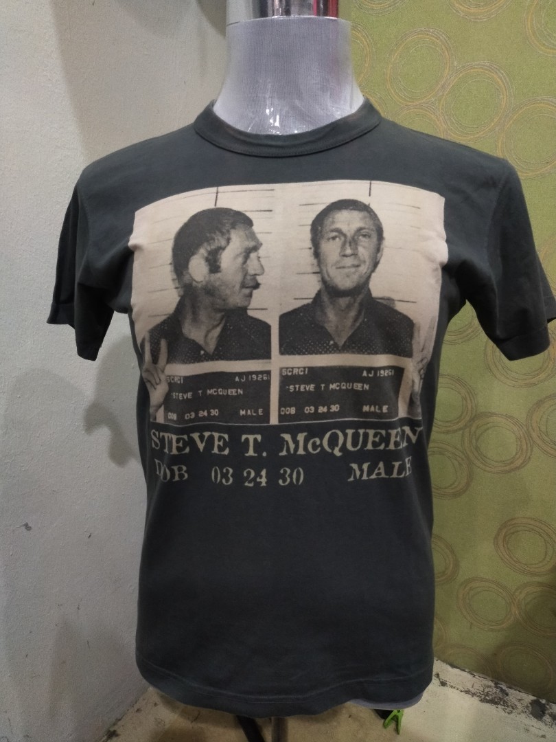 Steve McQueen shirt, Men's Fashion, Tops & Sets, Tshirts & Polo Shirts ...