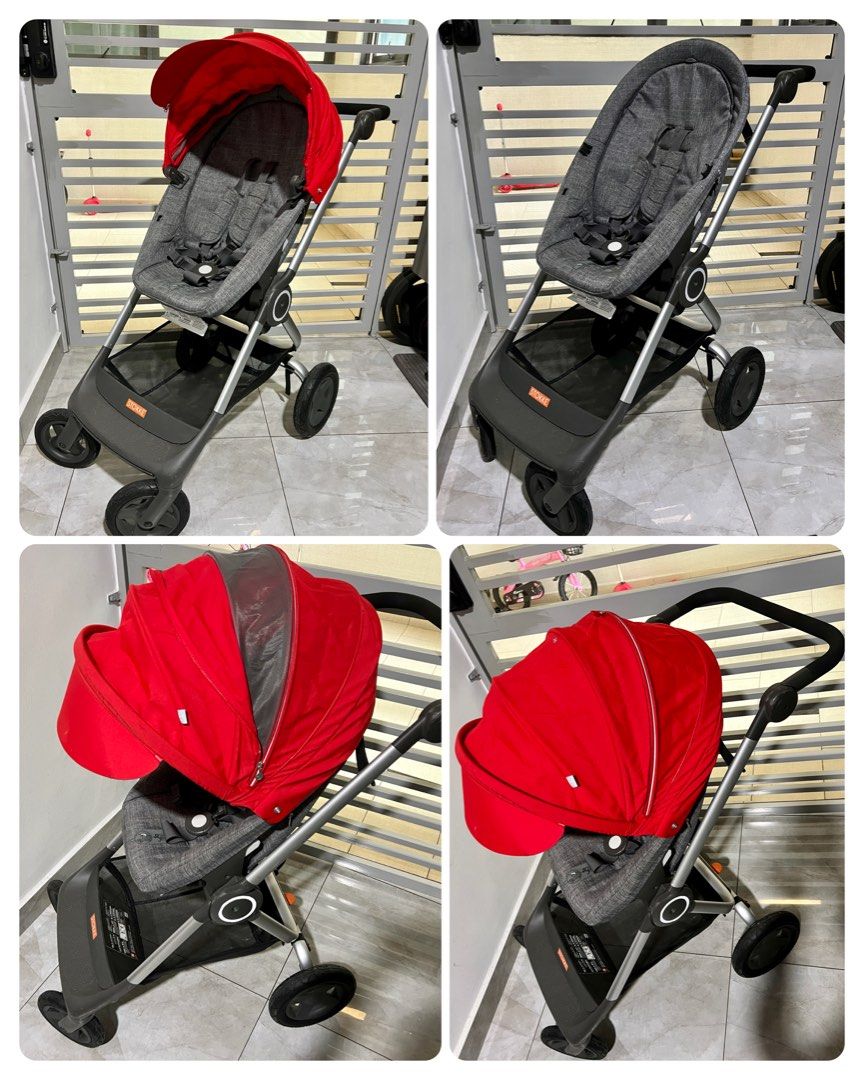 Stokke scoot pink top