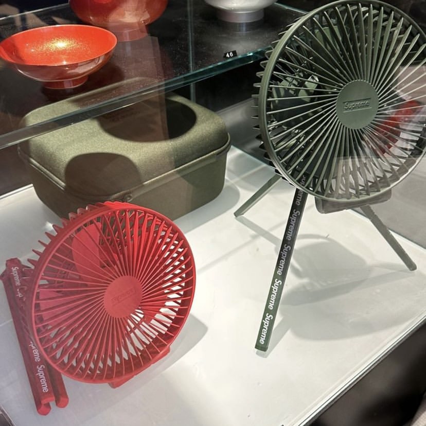 Supreme Cargo Container Electric Fan Red   通販