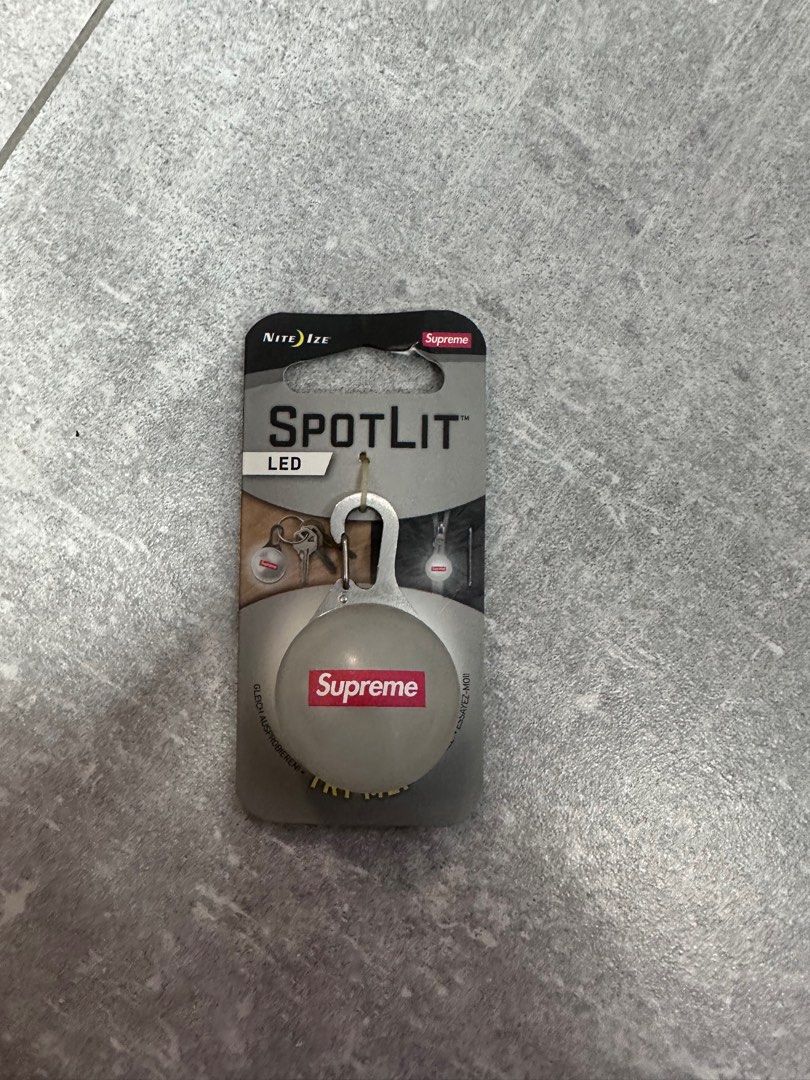 Supreme light up keychain sales