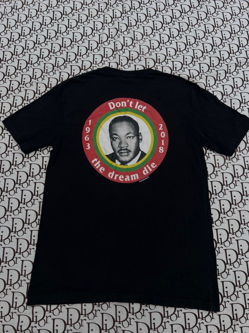 Martin luther king supreme shirt sale