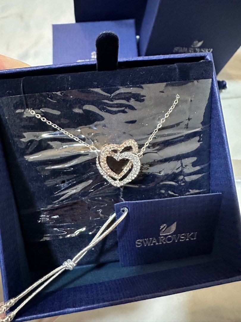 Swarovski online double heart