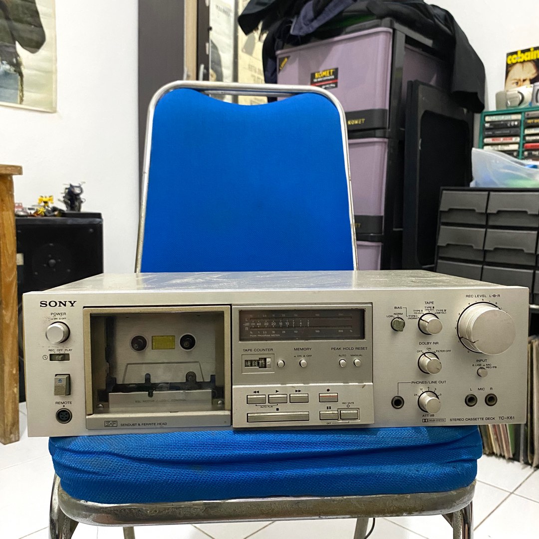 Tape Deck Sony TC K61, Elektronik, Audio di Carousell